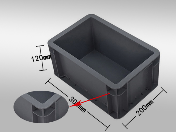 EU塑料周轉(zhuǎn)箱32系列300-200-148（一）